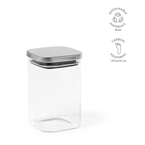 Delacroix 1200 Vorratsbehälter Borosilikat Glas 1270 ml Transparent | ohne Werbeanbringung