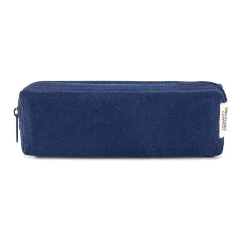 Rousseau Multifunktionales Etui aus recy. Baumwolle, 270g/m² Marineblau