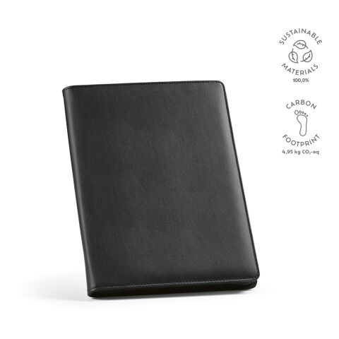 Orwell A4 Mappe recy. Polyurethane 70 gsm Schwarz | ohne Werbeanbringung | A4