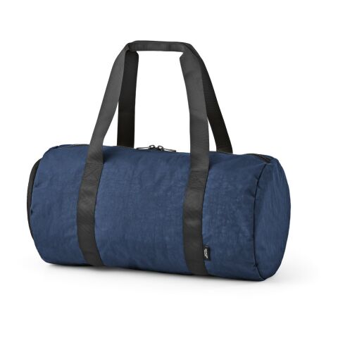 Barcelona Sporttasche 30L aus recy. Nylon. Mit separatem Schuhfach. Marineblau