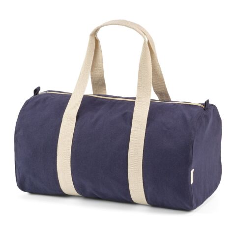 Zurich Sporttasche 30L aus recy. Baumwolle und recy. PET, 330g/m² Marineblau