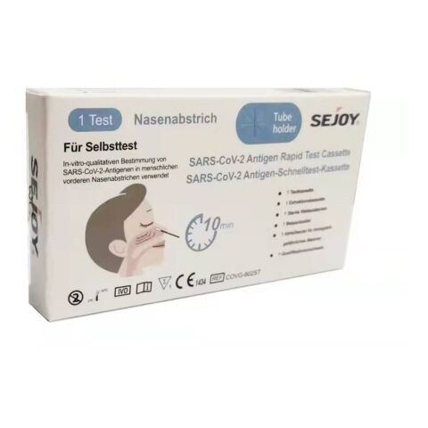 Sejoy SARS-CoV-2 Antigen Schnelltest ohne Werbeanbringung