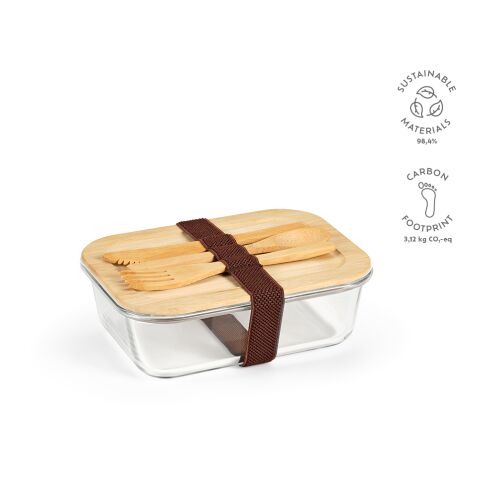 Van Gogh 1000 Lunchbox Borosilikat Glas 1090 ml  Transparent | ohne Werbeanbringung