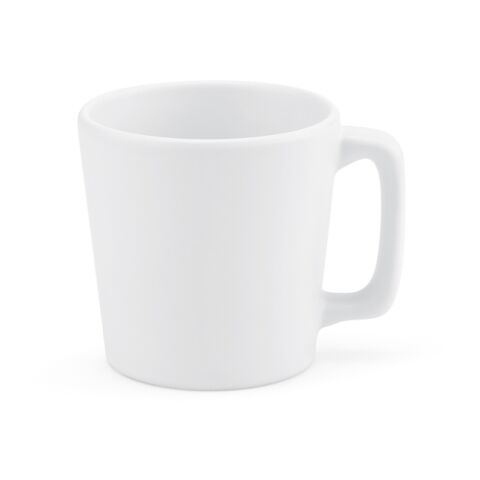 Werbeartikel Thames 75 Tasse aus Keramik, 75ml. Matte Oberfläche – weiß – mit Logo bedruckt