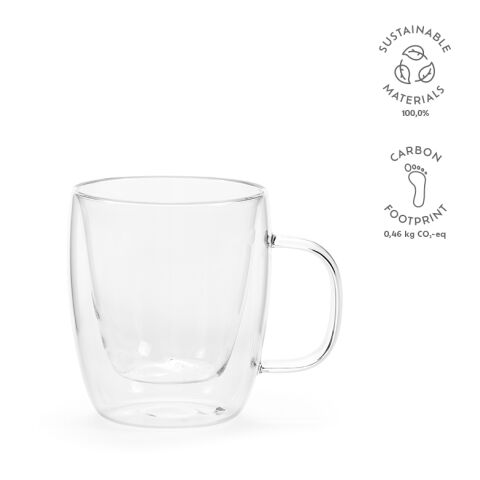 Elbe 220 Tasse Borosilikat Glas 250 ml 