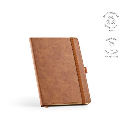 Howthorne Notizbuch A5 recy. Papier 70 gsm Hellbraun | ohne Werbeanbringung | A5