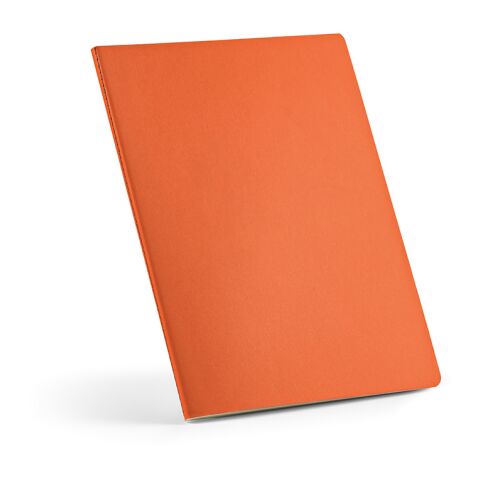 Bronte A4 Notizbuch.Softcover und Kartoneinband. FSC-zertifiziertes Papier Orange | ohne Werbeanbringung | Nicht verfügbar | Nicht verfügbar | Nicht verfügbar