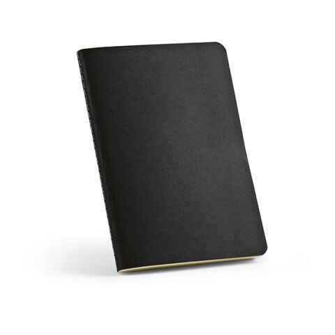 Bronte A6 Notizbuch.Softcover und recy.Kartoneinband Schwarz | ohne Werbeanbringung | Nicht verfügbar | Nicht verfügbar | Nicht verfügbar