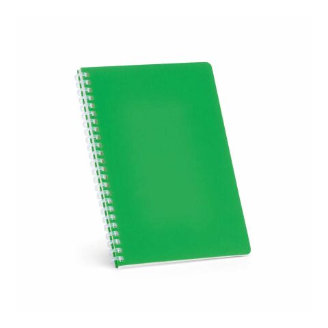 Horace A5 Spiralnotizbuch aus recy. PP. Softcover.70g/m². 160 Seiten. FSC®-zertifiziert. Grün
