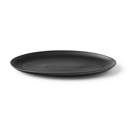 Miro Keramik-Servierplatte. Mattes Finish. Hergestellt in Portugal Schwarz | ohne Werbeanbringung | Nicht verfügbar | Nicht verfügbar | Nicht verfügbar