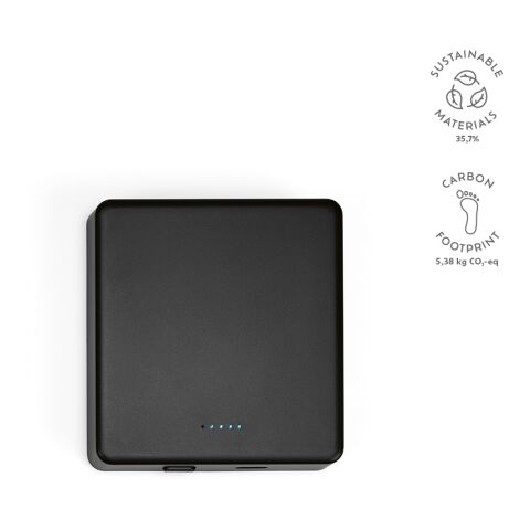 Mendel Powerbank Batterie 5 000 mAh Schwarz | ohne Werbeanbringung