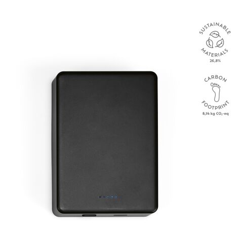 Hooke Powerbank Batterie 10 000 mAh Schwarz | ohne Werbeanbringung
