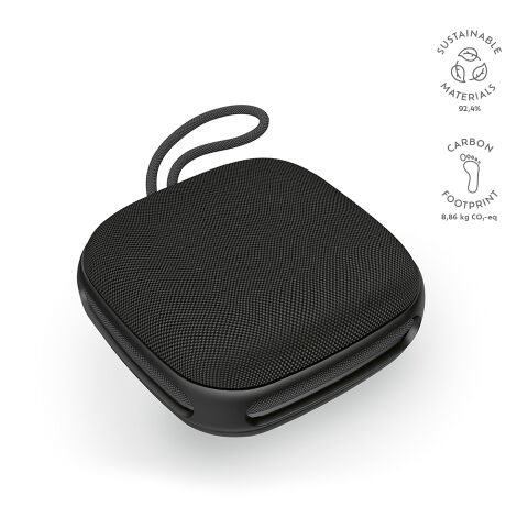 Da Vinci Lautsprecher recy. ABS 2 600 mAh Schwarz | ohne Werbeanbringung