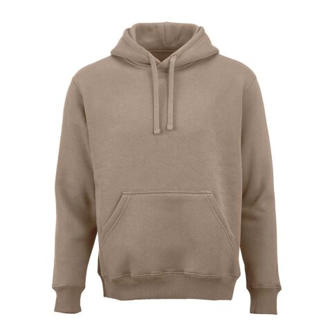 Corporate Fashion Hoodie Tulum nachhaltig – hellbraun – mit hochwertigem Stick Gr. XS-3XL
