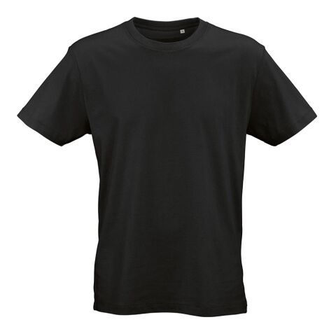 Werbeartikel Copacabana U Unisex T-Shirt aus Jersey. 100% Bio-Baumwolle. 165g/m² – Schwarz