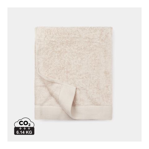 Werbeartikel VINGA Birch Handtuch 90x150, 450gr/m² – grau – mit Logo bedruckt