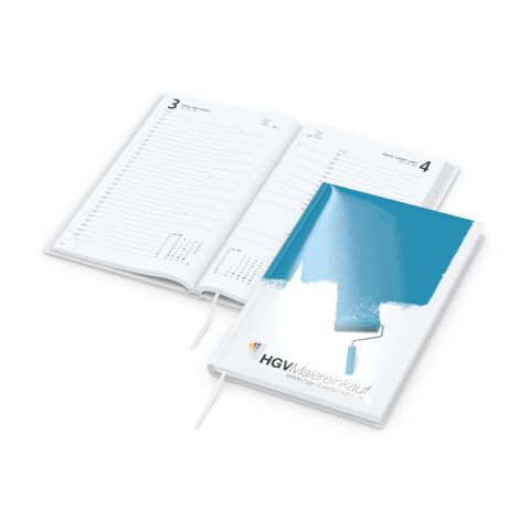Tageskalender Basic Mo.–Fr. je 1 Seite 320 Seiten Papier-Hardcover DIN A5 | ohne Werbeanbringung | glänzend