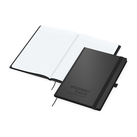 Notizbuch Hardcover Black-Book Ausstattung schwarz