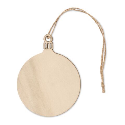 Weihnachtsschmuck Kugel aus MDF