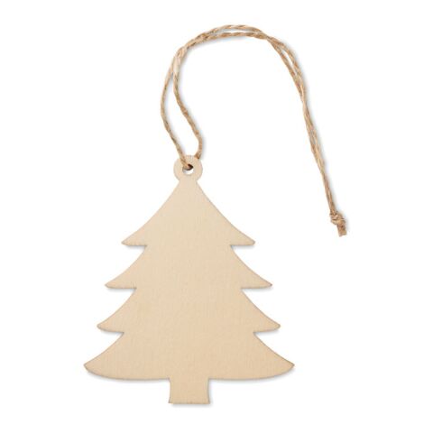 Weihnachtsschmuck Tanne aus MDF