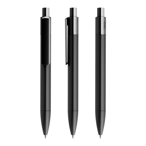 Werbeartikel Prodir DS4 Druckkugelschreiber matt – schwarz – mit Logo bedruckt