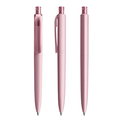 Prodir DS8 Druckkugelschreiber Soft Touch rosa | Schwarz | ohne Werbeanbringung | ohne Werbeanbringung