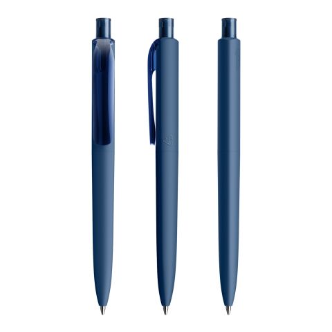 Prodir DS8 Druckkugelschreiber Soft Touch marineblau | Schwarz | ohne Werbeanbringung | ohne Werbeanbringung