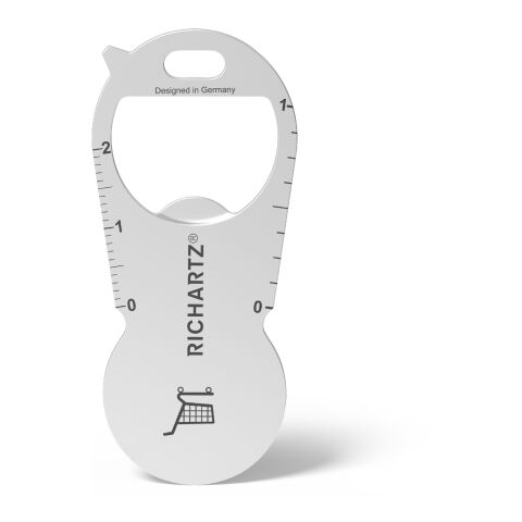 RICHARTZ® Einkaufswagenlöser Duo silber | ohne Werbeanbringung | ohne Werbeanbringung