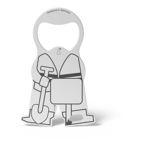 RICHARTZ® Einkaufswagenlöser Karl Builder silber | ohne Werbeanbringung | ohne Werbeanbringung | ohne Werbeanbringung