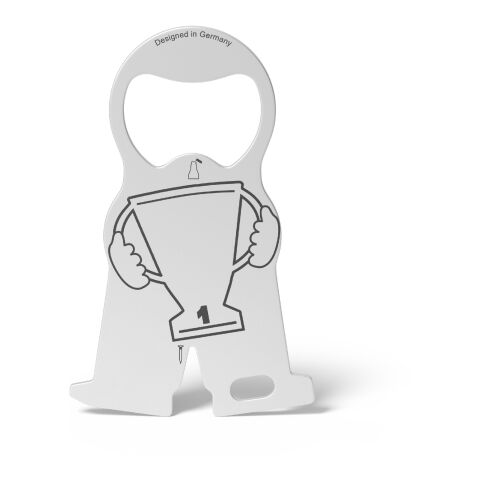 RICHARTZ® Einkaufswagenlöser Karl Champion silber | ohne Werbeanbringung | ohne Werbeanbringung | ohne Werbeanbringung