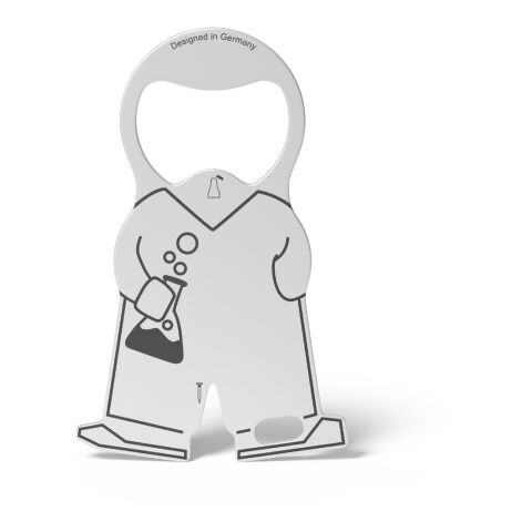 RICHARTZ® Einkaufswagenlöser Karl Chemist silber | ohne Werbeanbringung | ohne Werbeanbringung | ohne Werbeanbringung