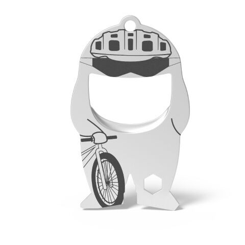 RICHARTZ® Flaschenöffner Fred Bike silber | ohne Werbeanbringung | ohne Werbeanbringung | ohne Werbeanbringung