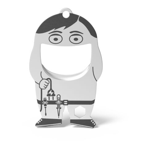 RICHARTZ® Flaschenöffner Fred Electrician silber | ohne Werbeanbringung | ohne Werbeanbringung | ohne Werbeanbringung