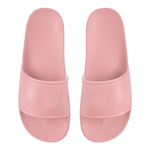 Werbeartikel Badelatschen „Classic“ – pink – 44.0 – mit Logo bedruckt