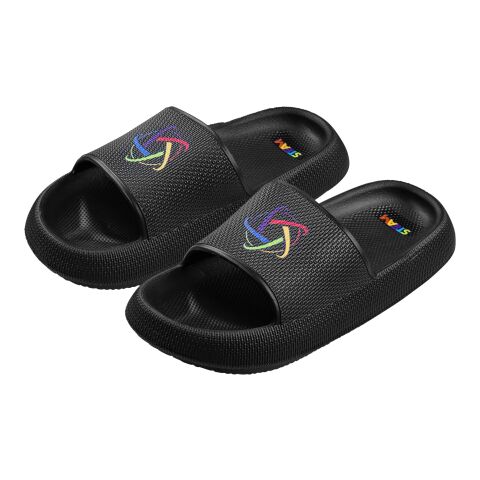 Badelatschen „Cloud“ Schwarz | 43.0 | ohne Werbeanbringung