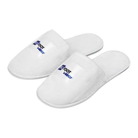 Hausschuhe „Aura“ Weiß | L | ohne Werbeanbringung
