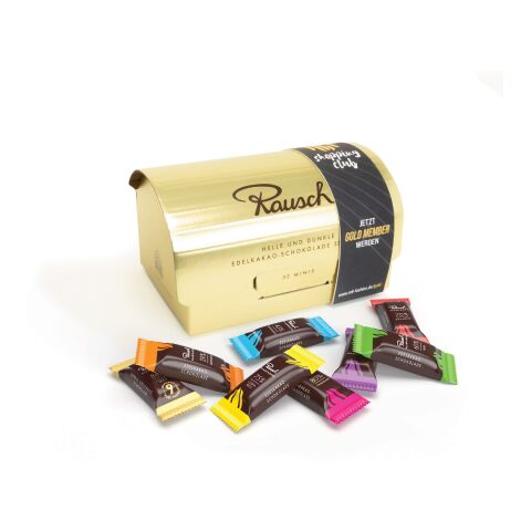 Goldbox mit Banderole 4c Digitaldruck 