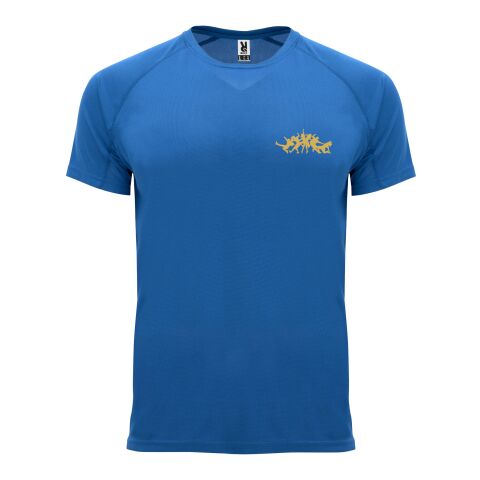 Werbeartikel Bahrain Sport T-Shirt für Kinder – royalblau – 4 – mit Logo bedruckt