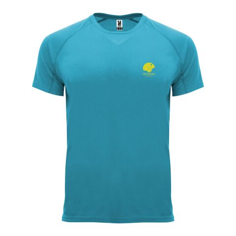 Werbeartikel Bahrain Sport T-Shirt für Kinder – türkis – 4 – mit Logo bedruckt