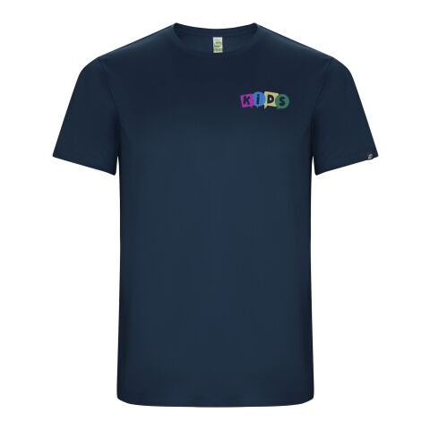 Werbeartikel Imola Sport T-Shirt für Kinder | Navy Blue | mit Logo bedrucken