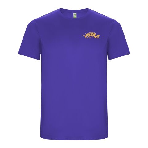 Werbeartikel Imola Sport T-Shirt für Kinder | Mauve | mit Logo bedrucken