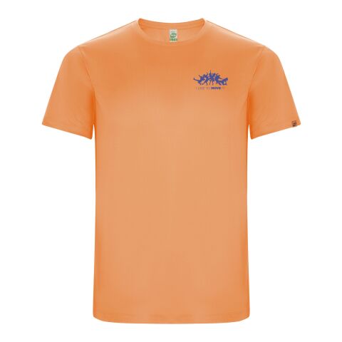 Werbeartikel Imola Sport T-Shirt für Kinder – Fluor Orange – 4 – mit Logo bedruckt