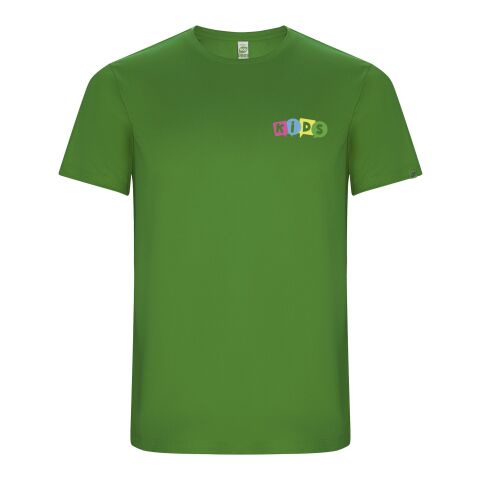 Werbeartikel Imola Sport T-Shirt für Kinder | farngrün | mit Logo bedrucken