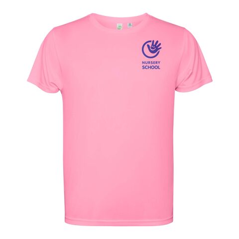 Werbeartikel Estoril T-Shirt für Kinder – silk pink – 4 – mit Logo bedruckt