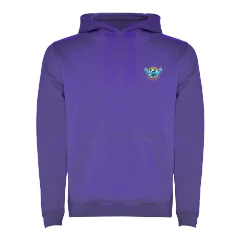 Teamkleidung Hoodie Urban – irisches violett – mit Logo bedruckt Lila