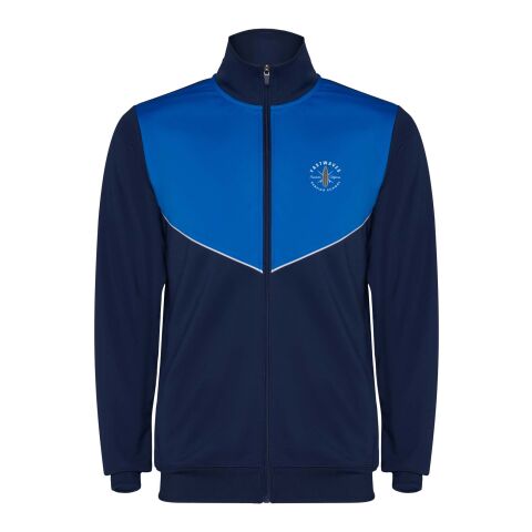 Werbeartikel Evans Trainingsanzug für Kinder – Navy Blue-royalblau – 6 – mit Logo bedruckt
