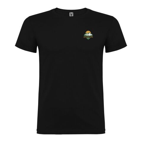 Werbeartikel Beagle T-Shirt für Kinder | schwarz | mit Logo bedrucken