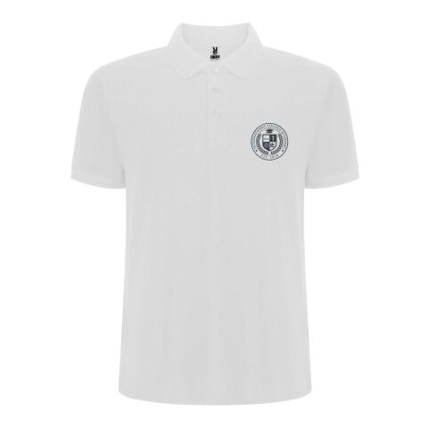 Werbeartikel Pegaso Premium Poloshirt für Kinder | weiss | mit Logo bedrucken