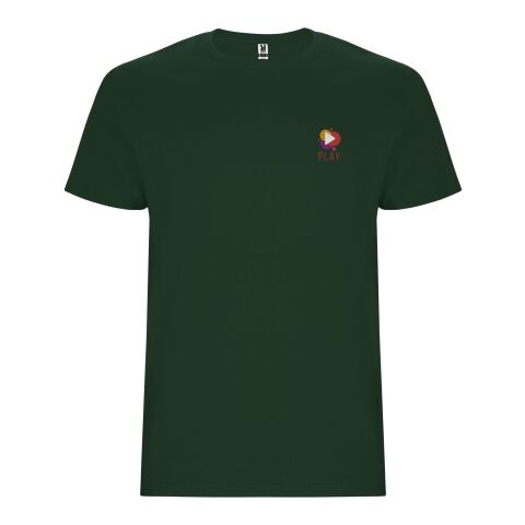 Werbeartikel Stafford T-Shirt für Kinder | dunkelgrün | mit Logo bedrucken