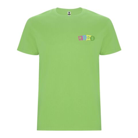 Werbeartikel Stafford T-Shirt für Kinder – Oasis Green – 7/8 – mit Logo bedruckt